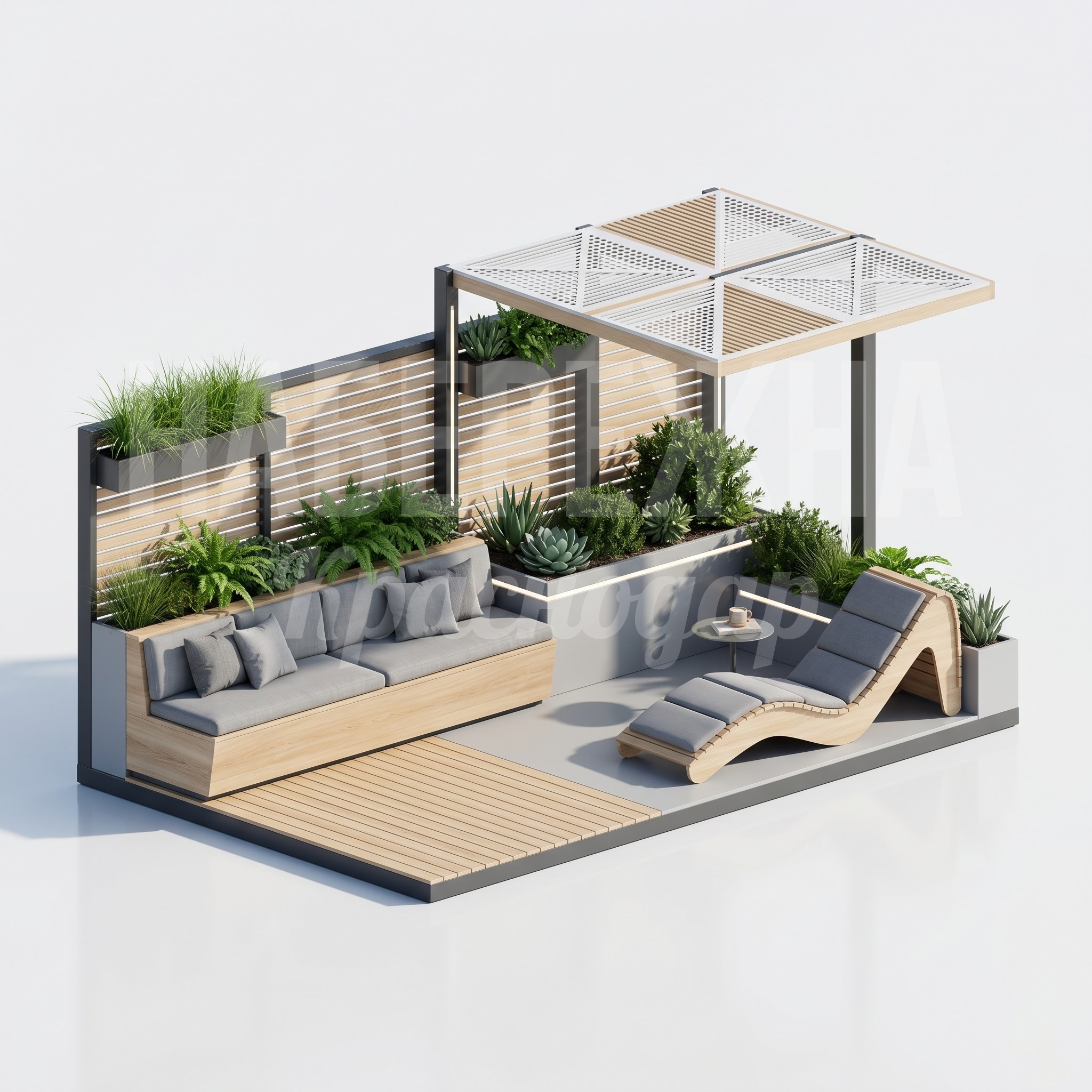 Парклет Bårekaaj