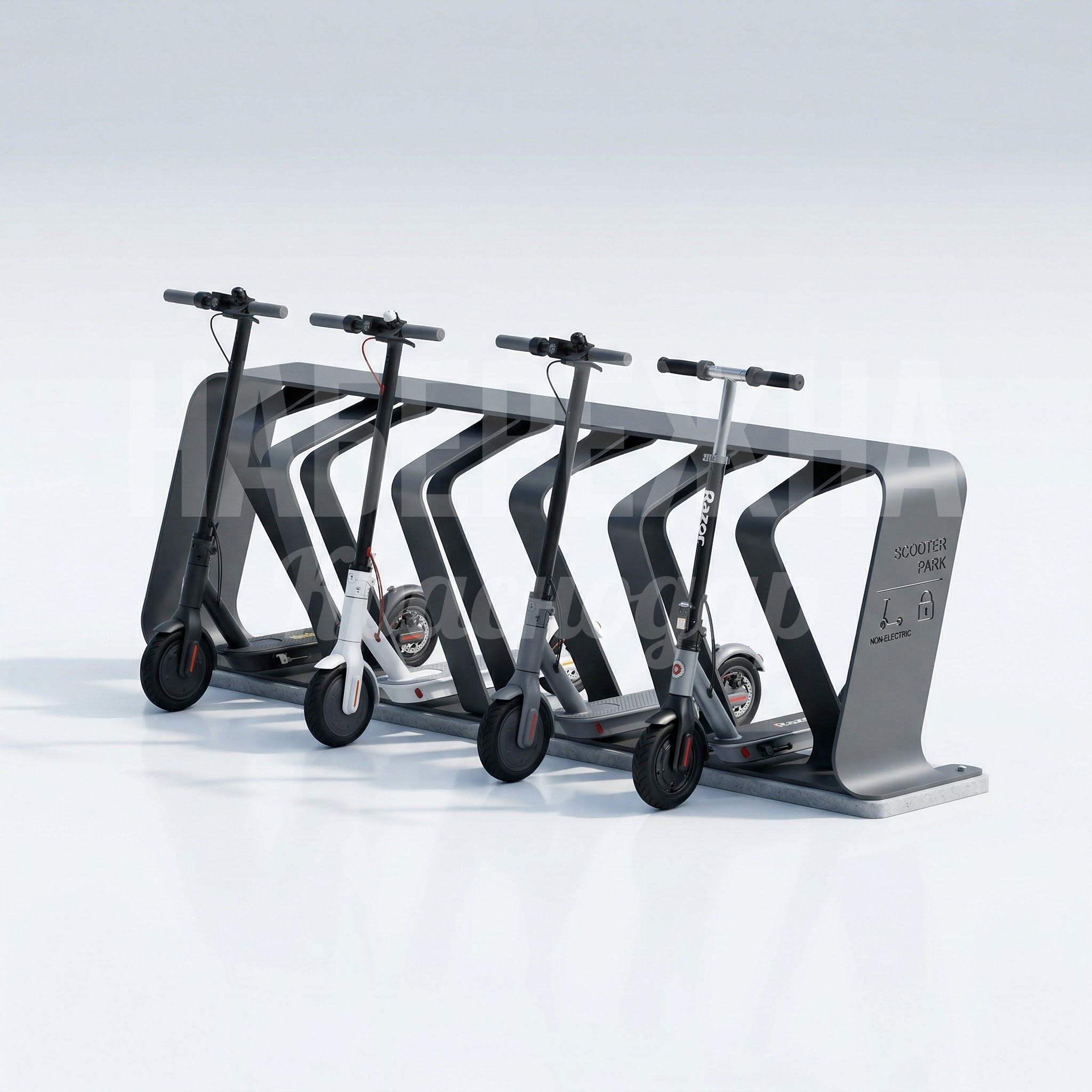 Парковка для самокатов металлическая Mucåat