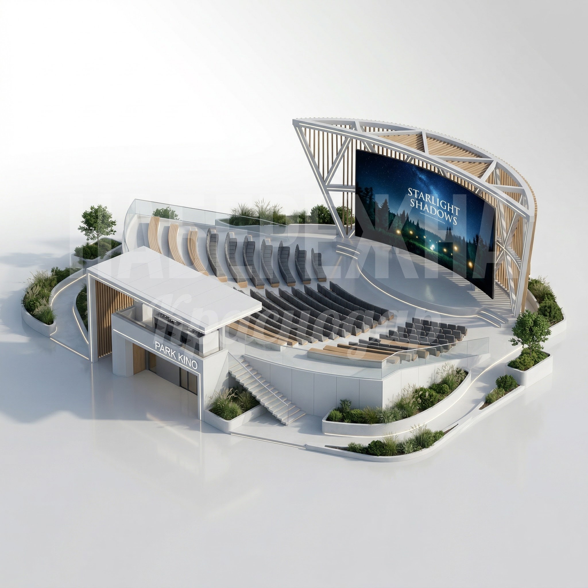 Парковый кинотеатр под открытым небом Kömte