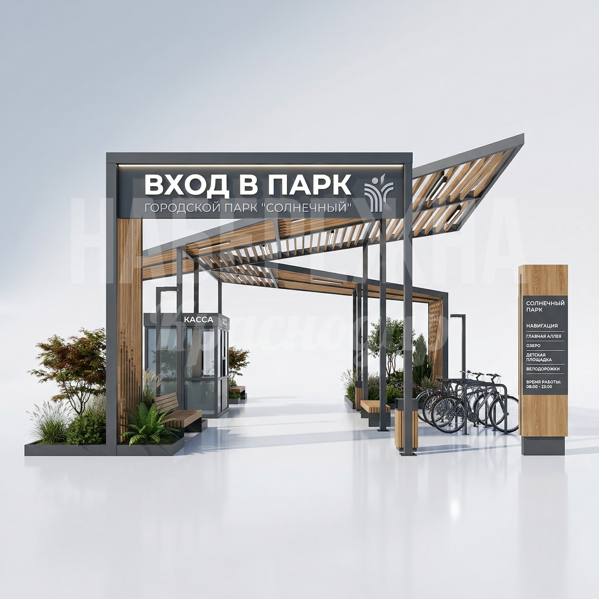 Парковый вход Tuagvöi