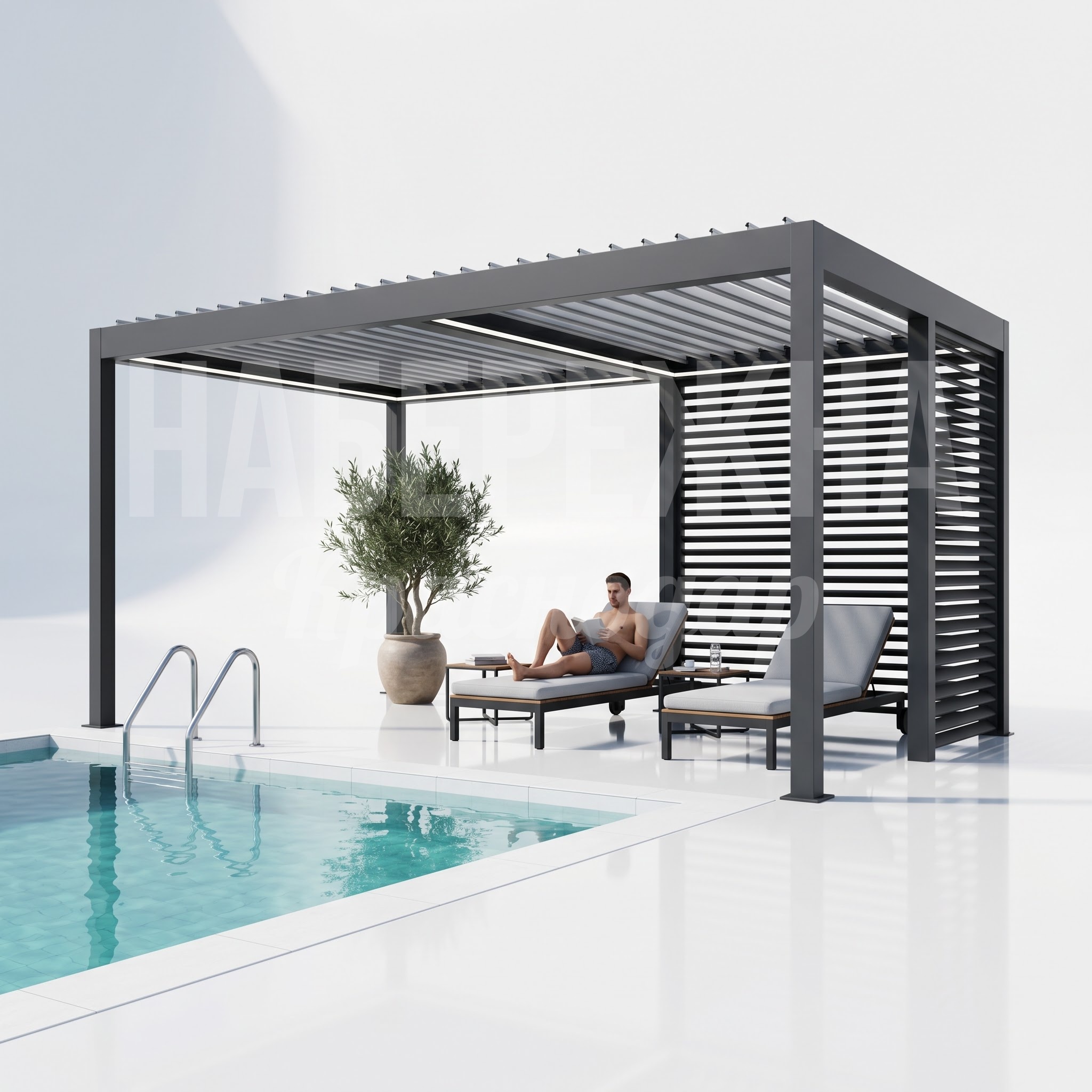 Пергола для бассейна Alrespa