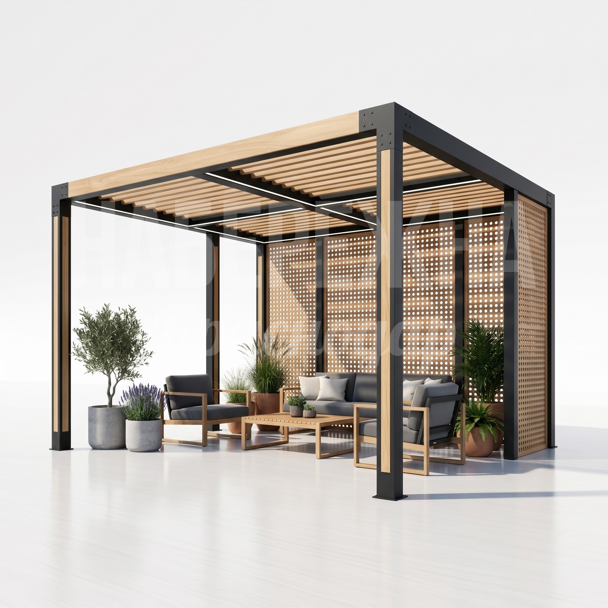 Пергола для дачи Fuedemku