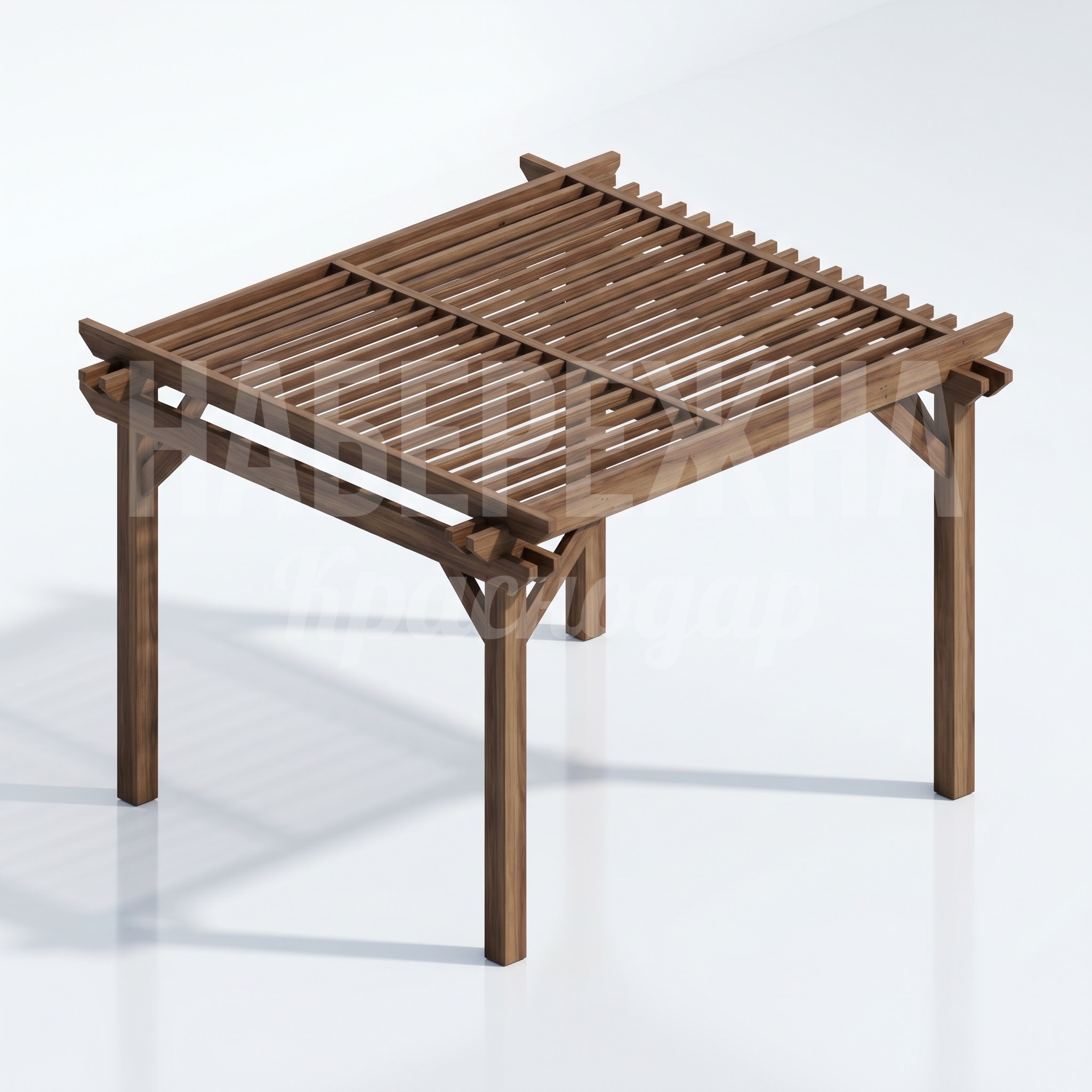 Пергола из термодерева Faglal