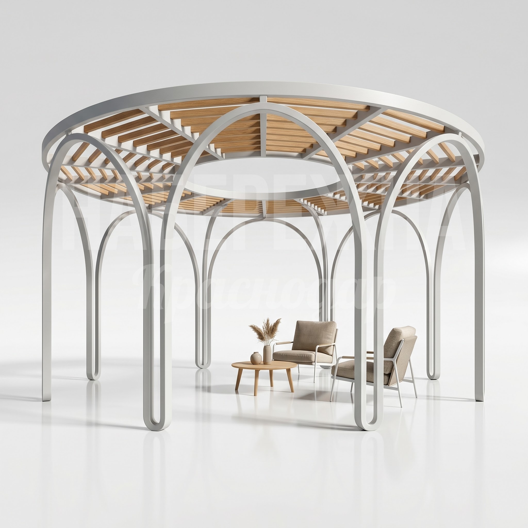 Пергола круглая арочная Növtingo