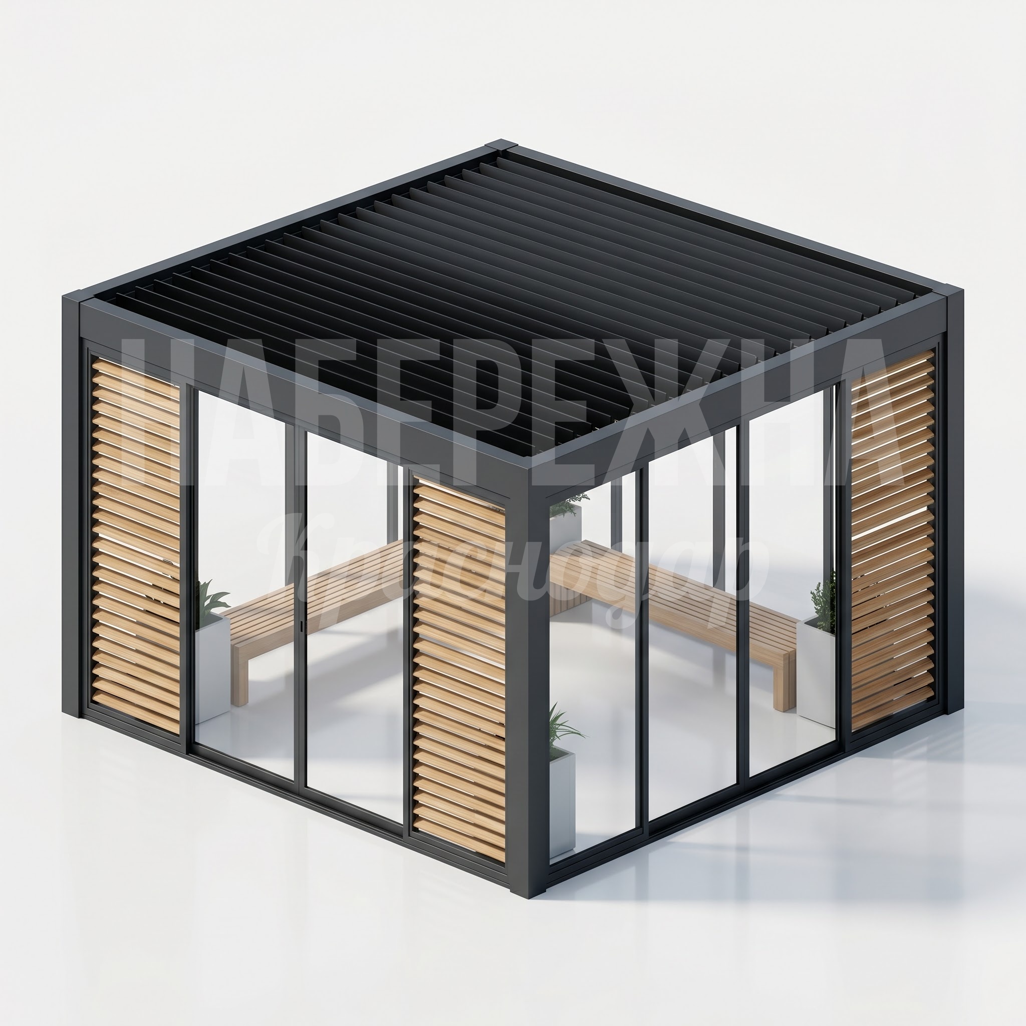 Пергола закрытая Kij