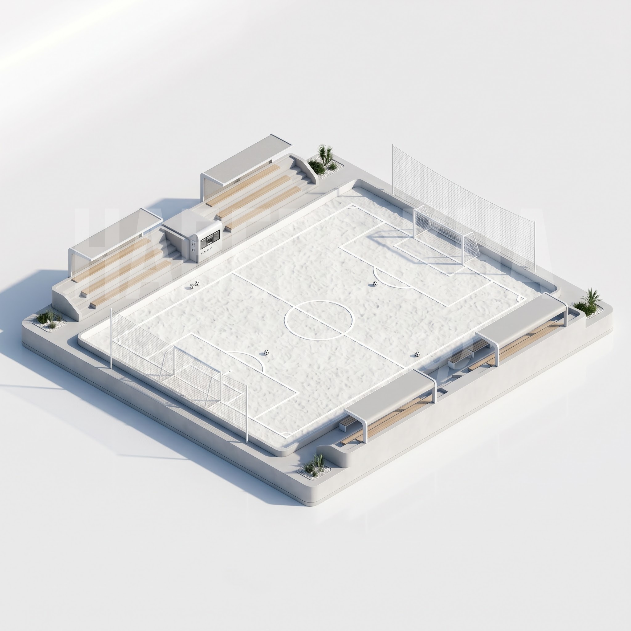 Площадка для пляжного футбола Modus