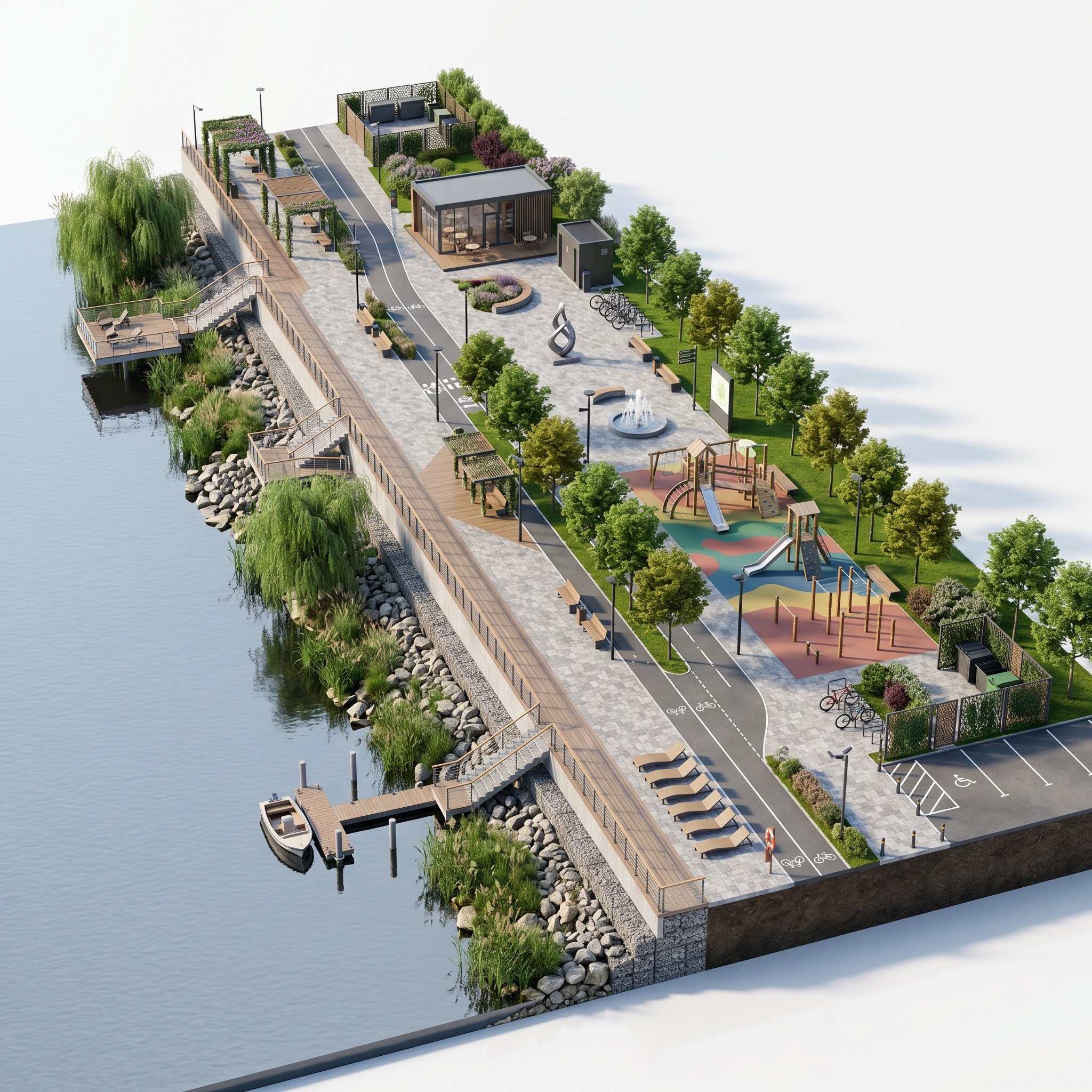 Набережная реки