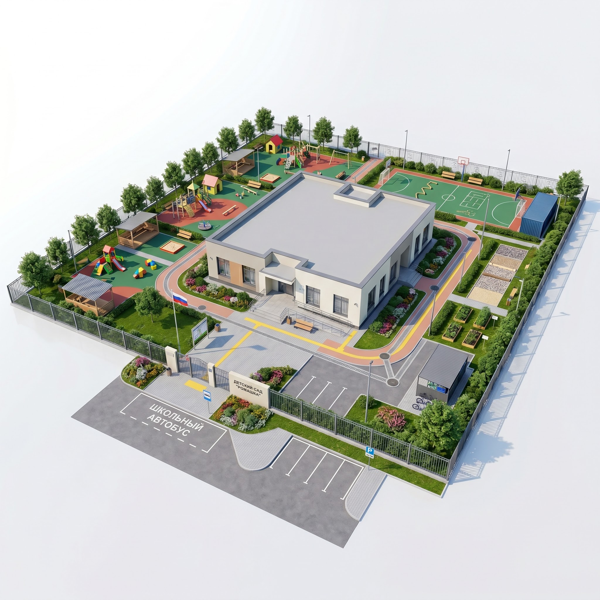 Сельский детский сад