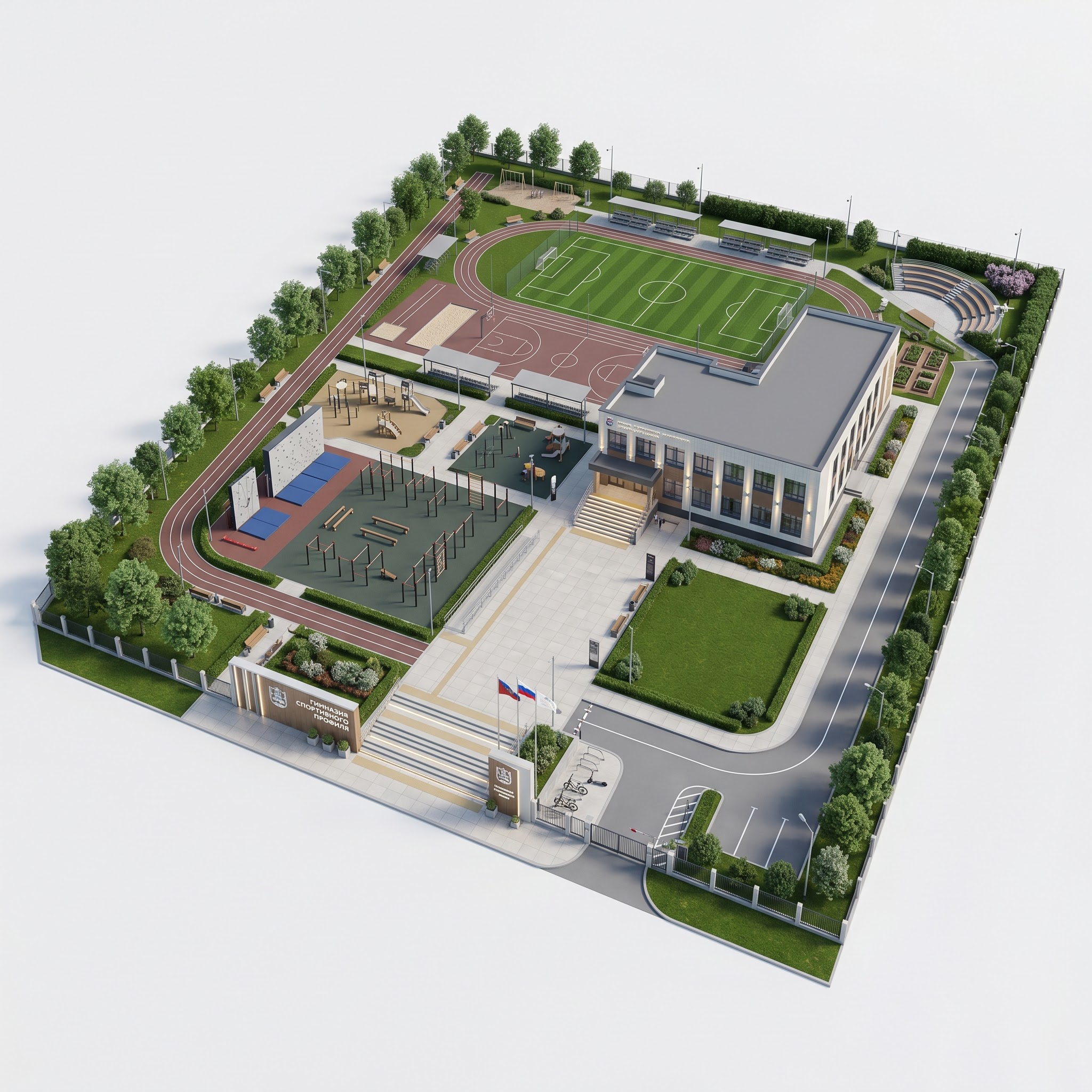 Школа с гимнастическим профилем