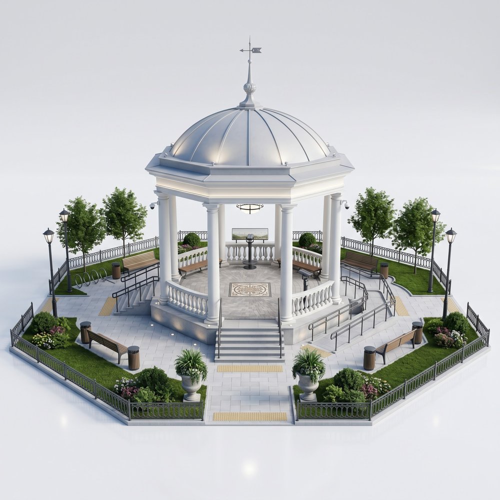 Бельведер / павильон-беседка