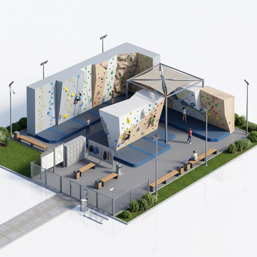 Болдеринговая площадка