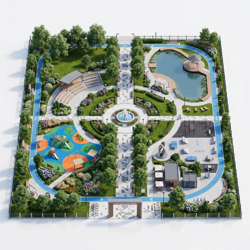 Парк малого города