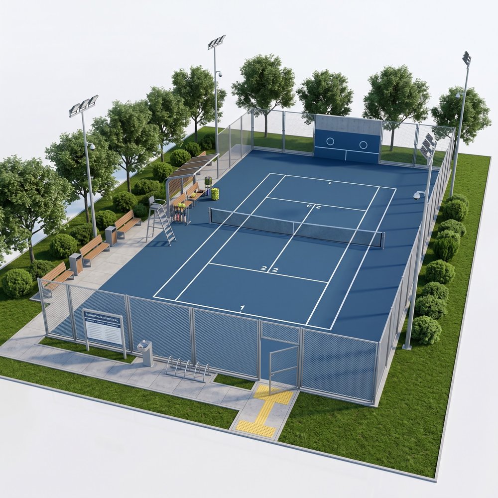 Площадка для Тенниса