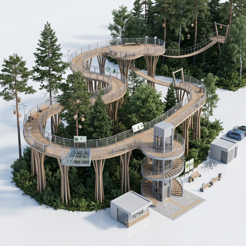 Тропа над кронами (canopy walk)