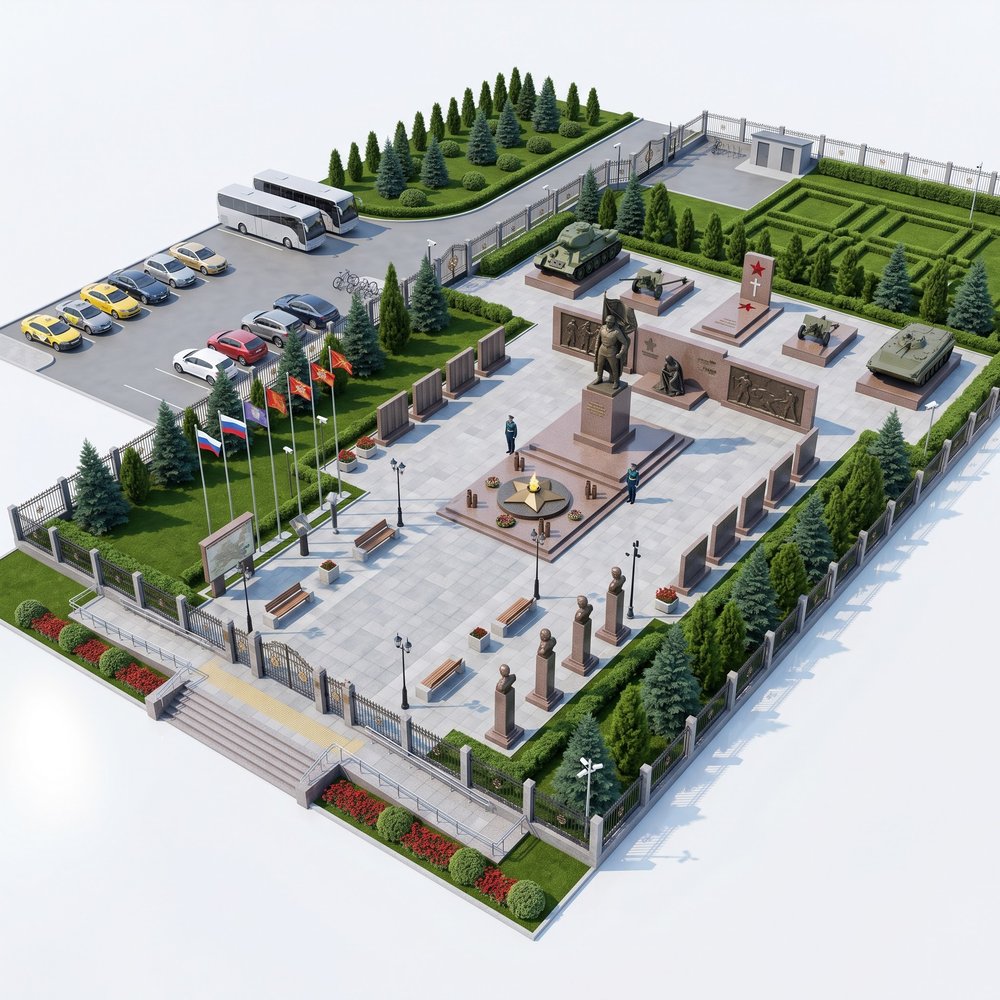 Воинский мемориальный комплекс / братская могила