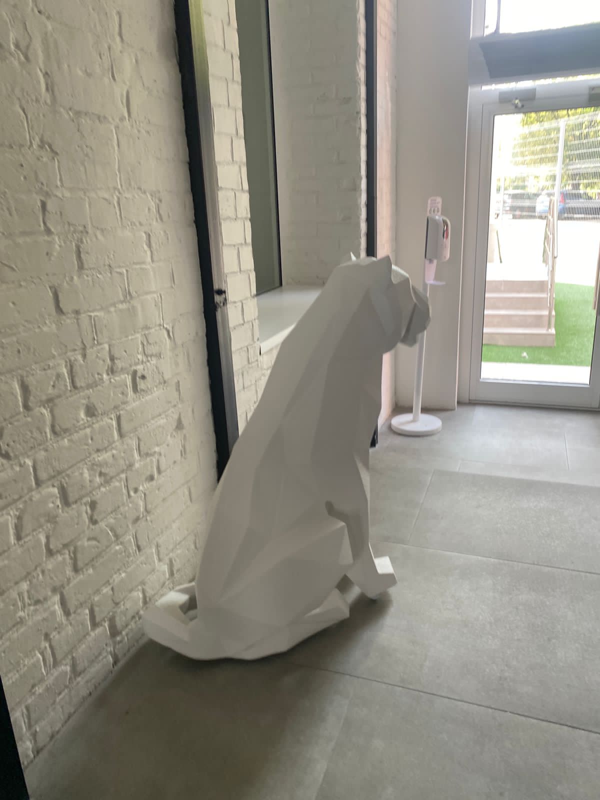 Полигональный тигр в MCS School - фото 2