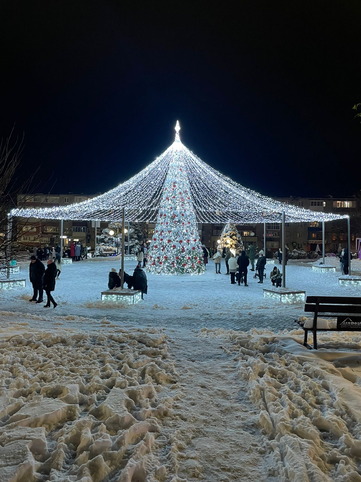 Украшение города к Новому году Украшение города к Новому году