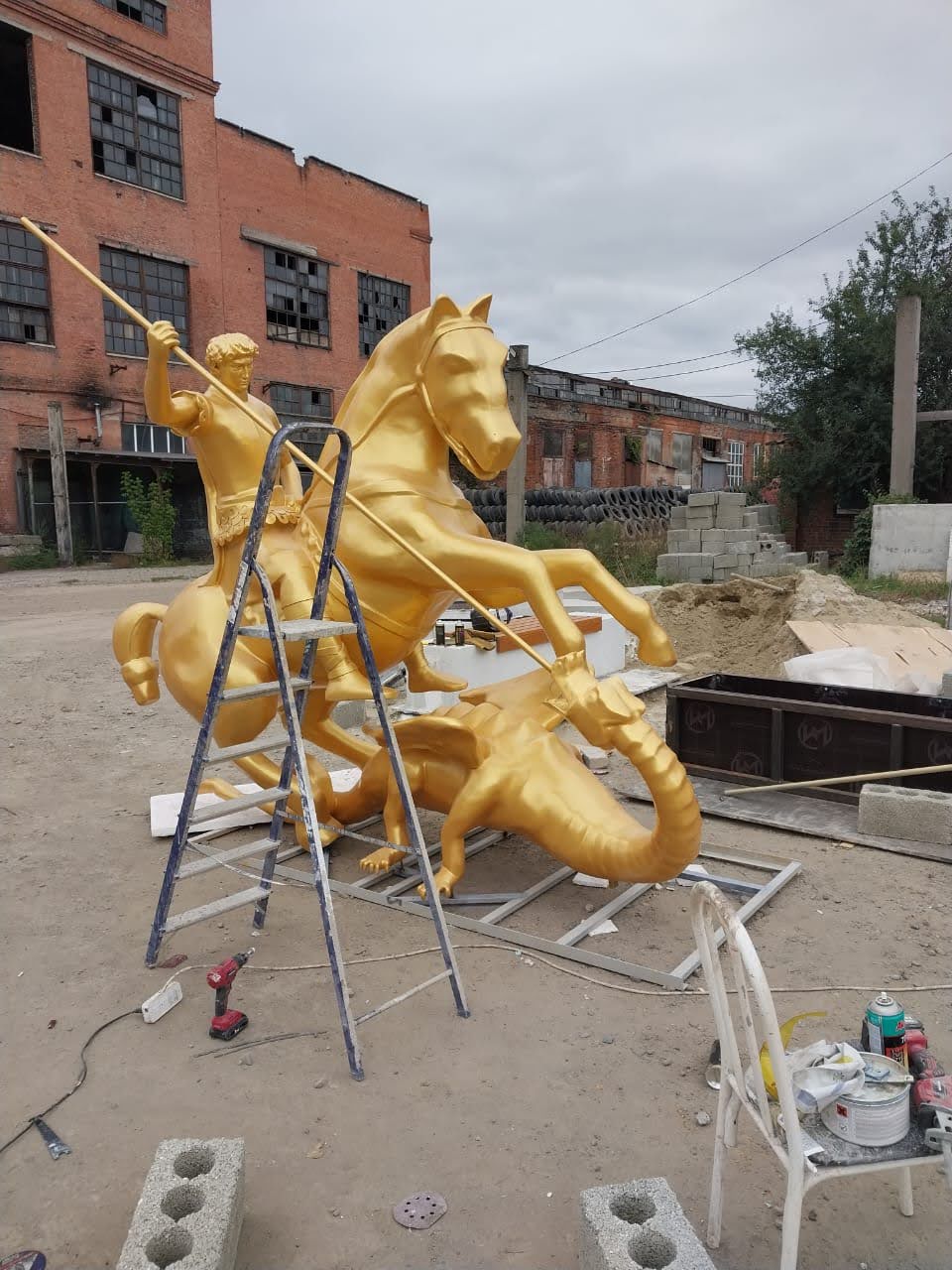 Георгий победоносец на стеллу Георгий победоносец на стеллу - фото 1