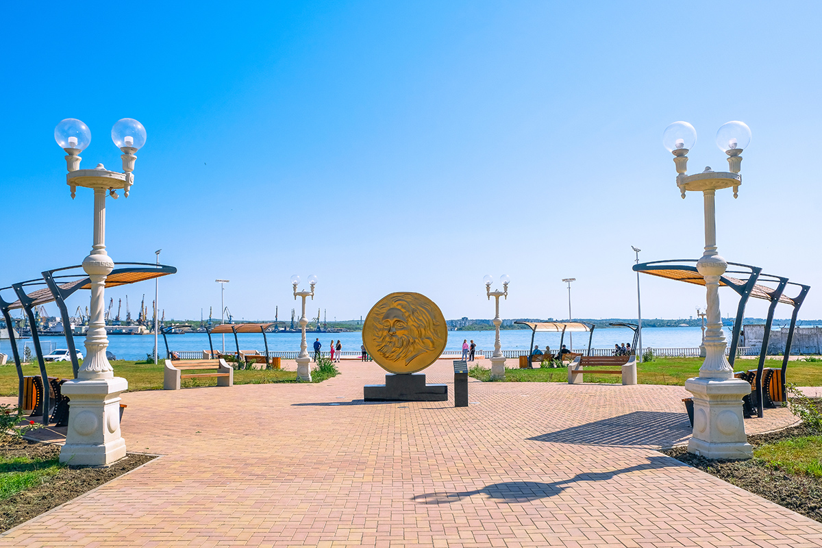 Стеклопластиковая фигура "Монета" - фото 3