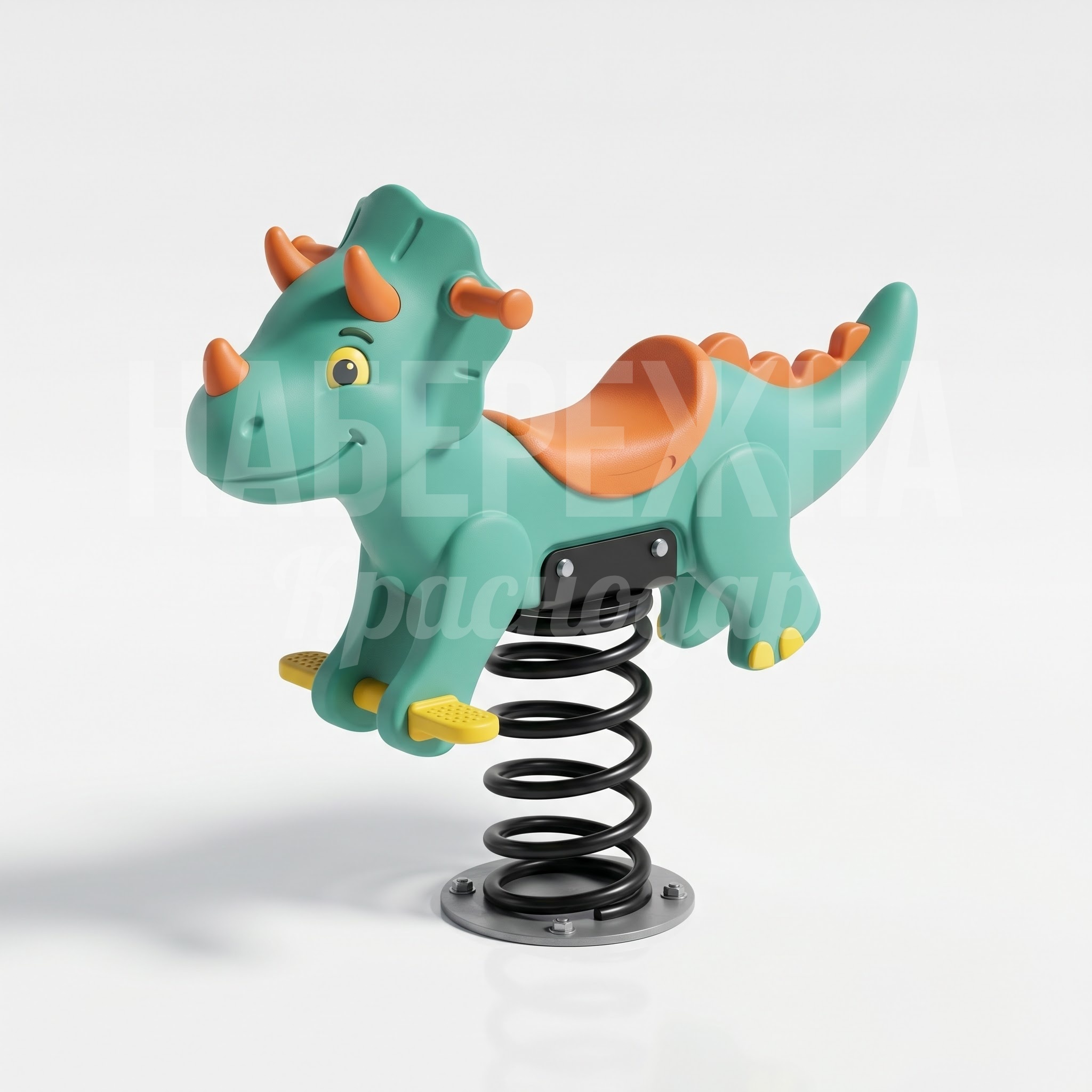 Пружинная качалка в виде маленького динозавра Nuphi