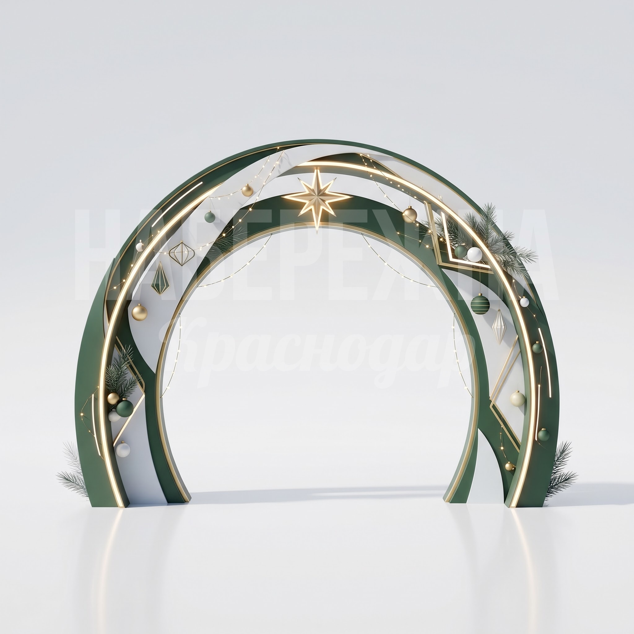 Рождественская арка уличная Neel