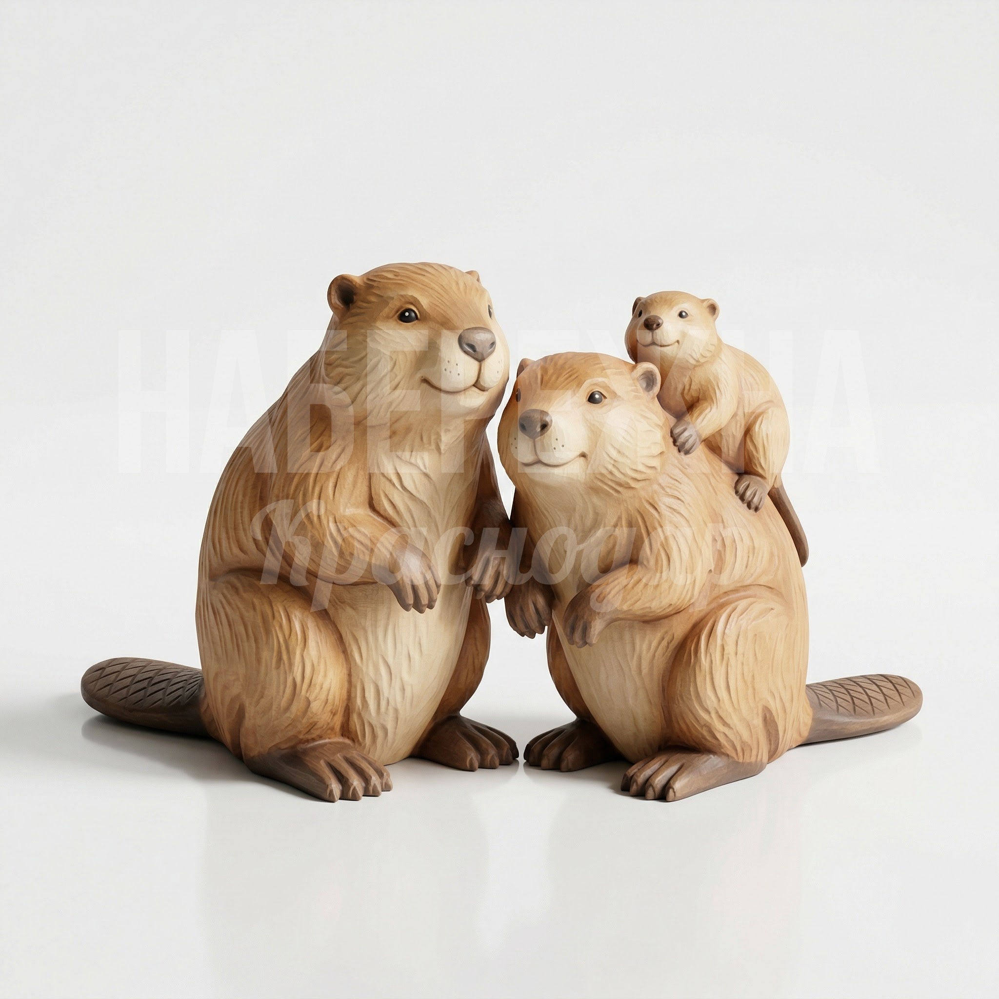 Семья бобров Puåje