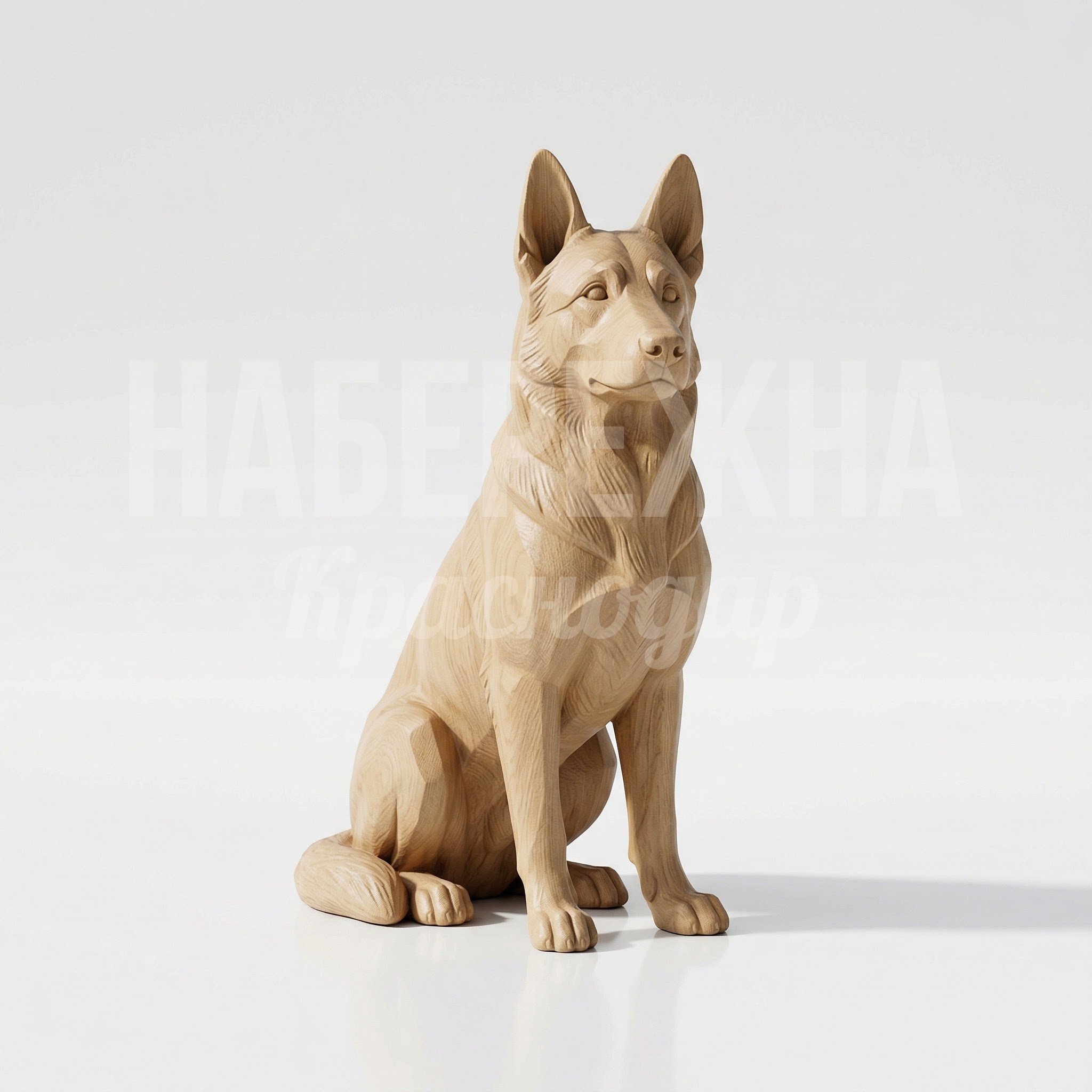 Собака сидит Cuv