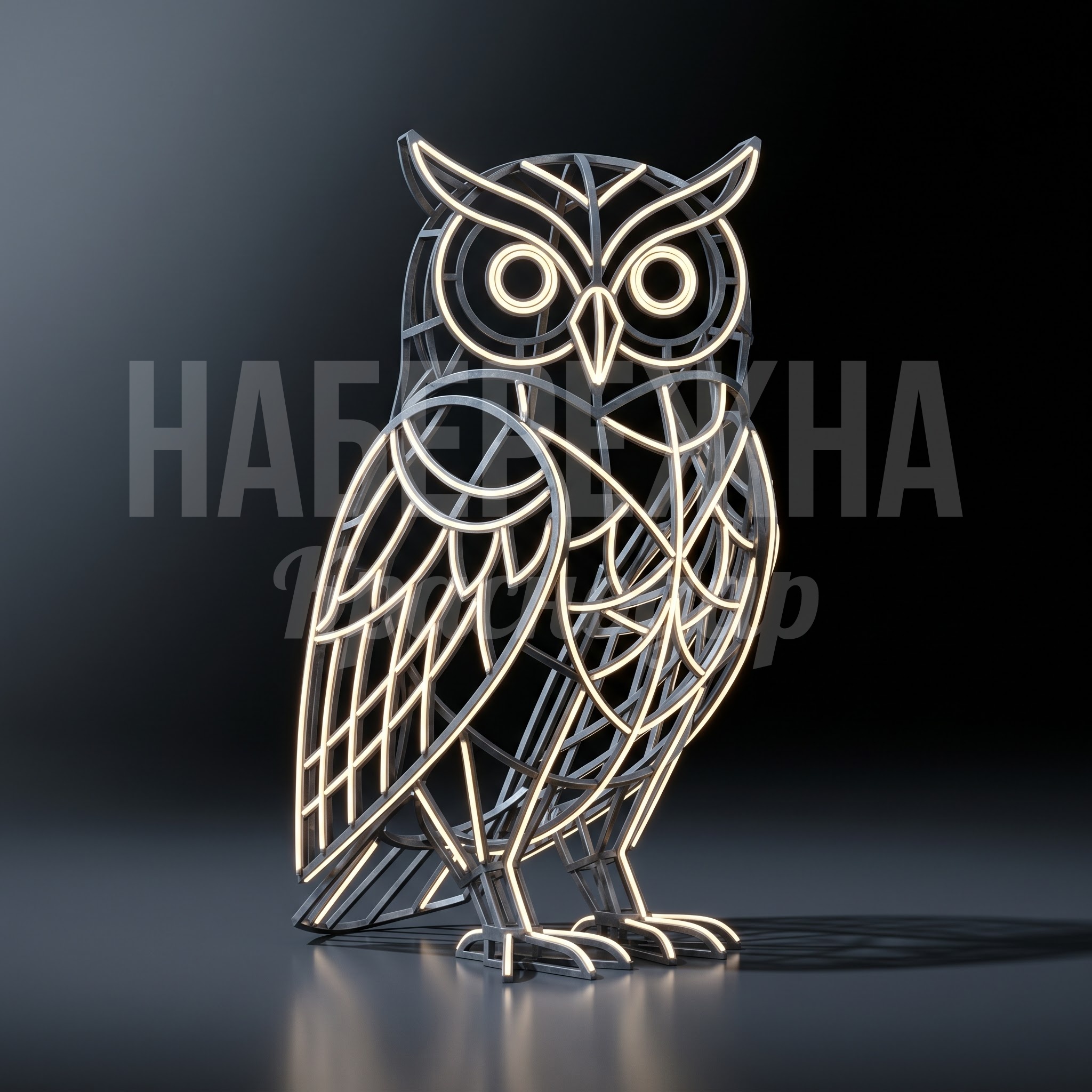 Световая фигура Сова Uåriido