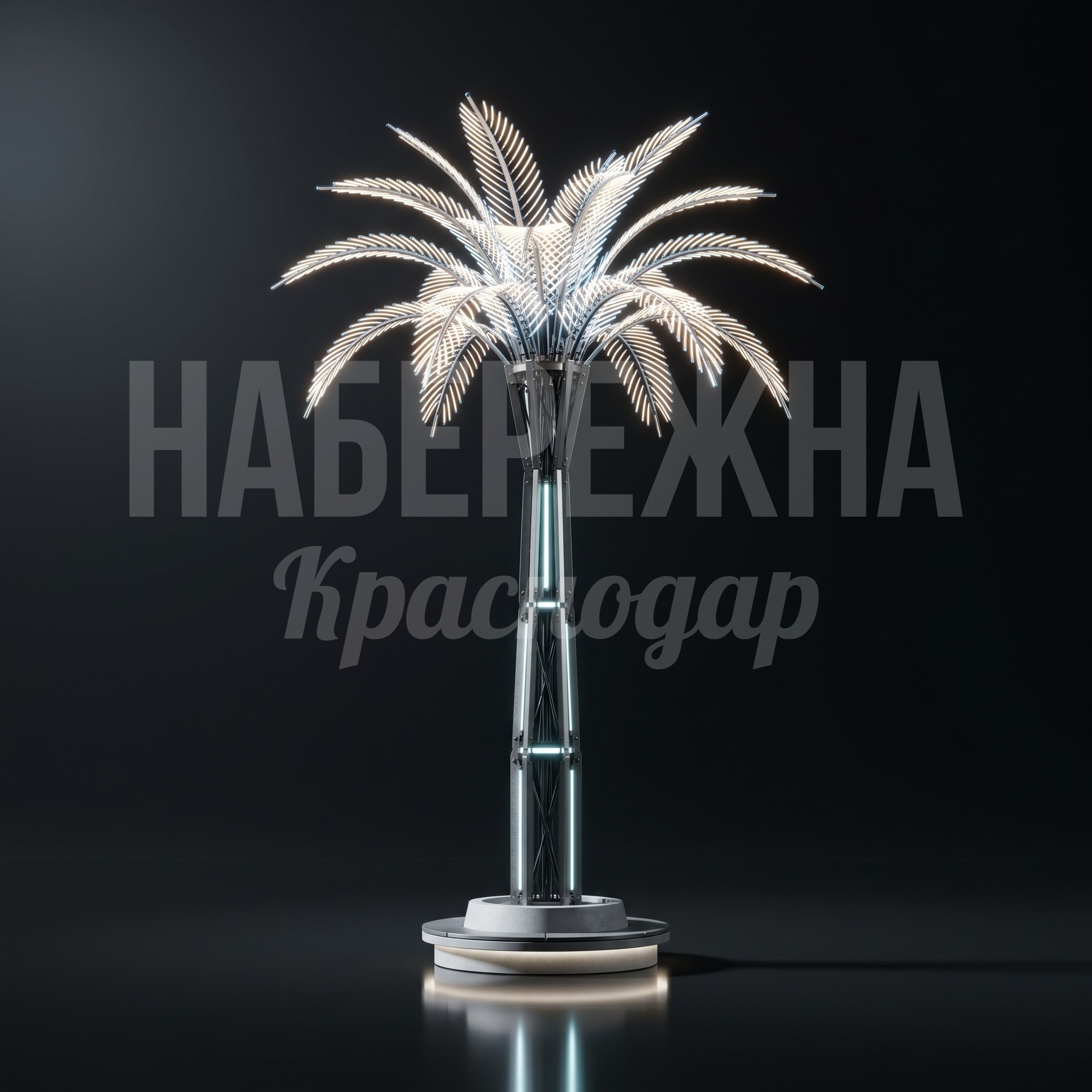 Световая пальма Jekniknu