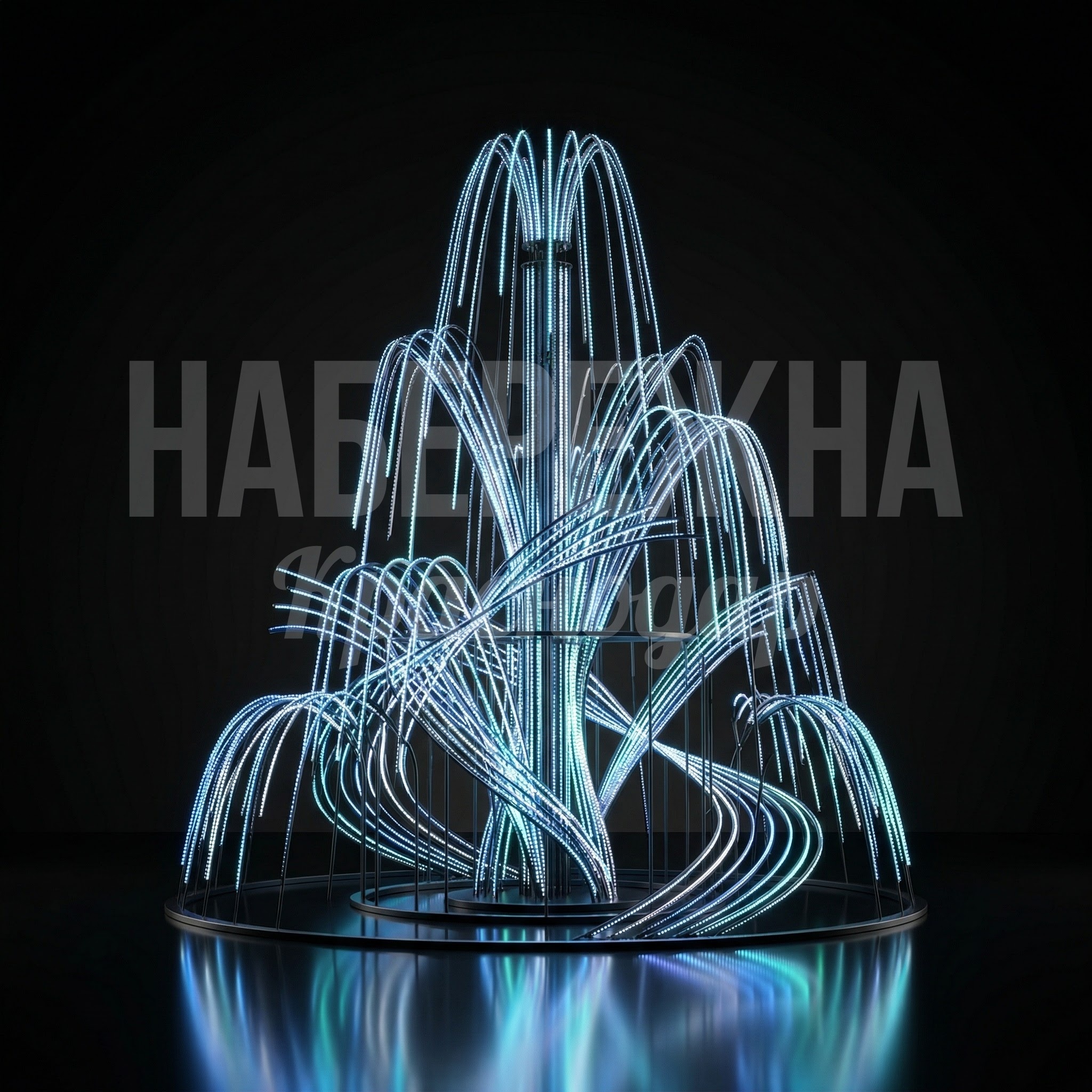 Световой фонтан Jesbår