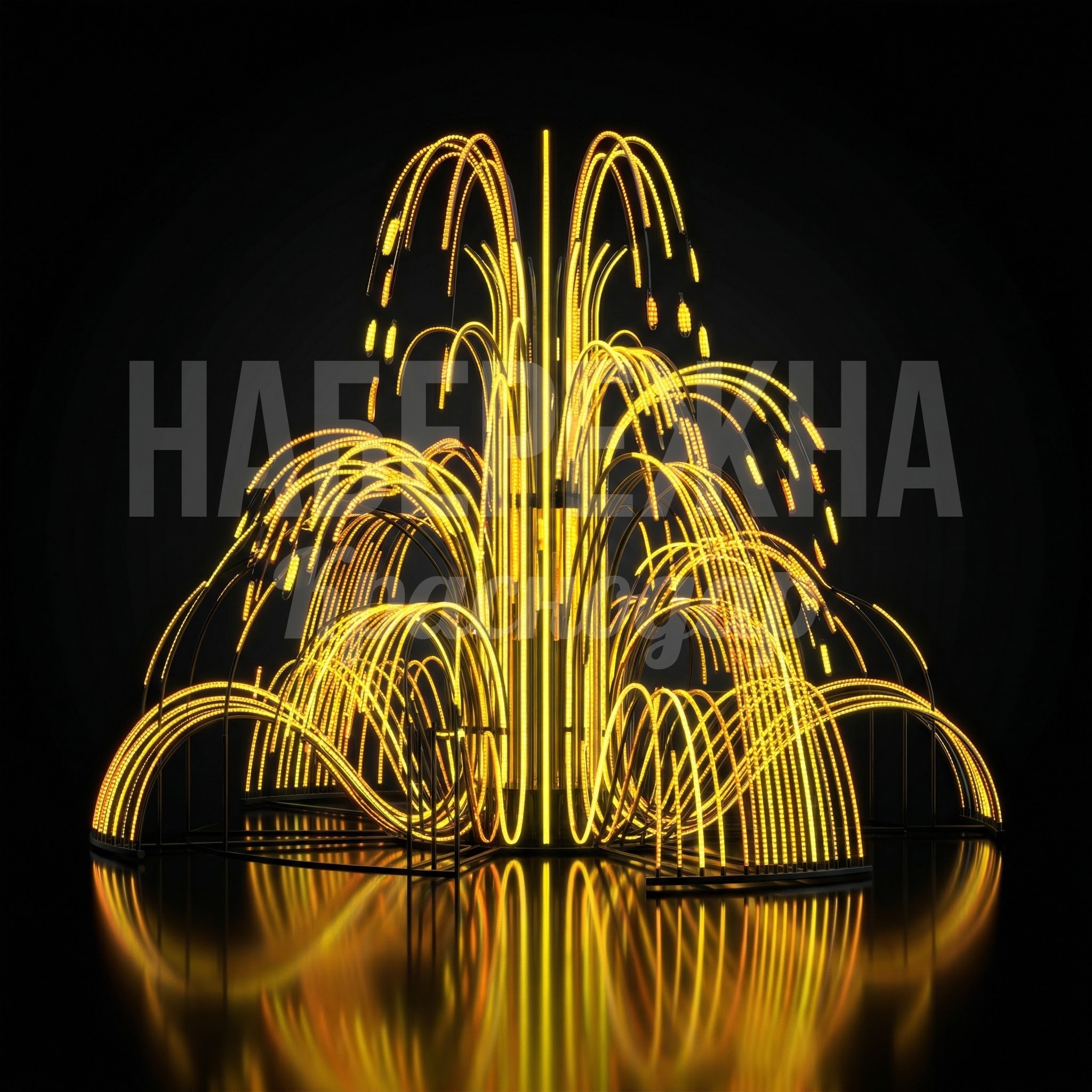 Световой фонтан Gåprö