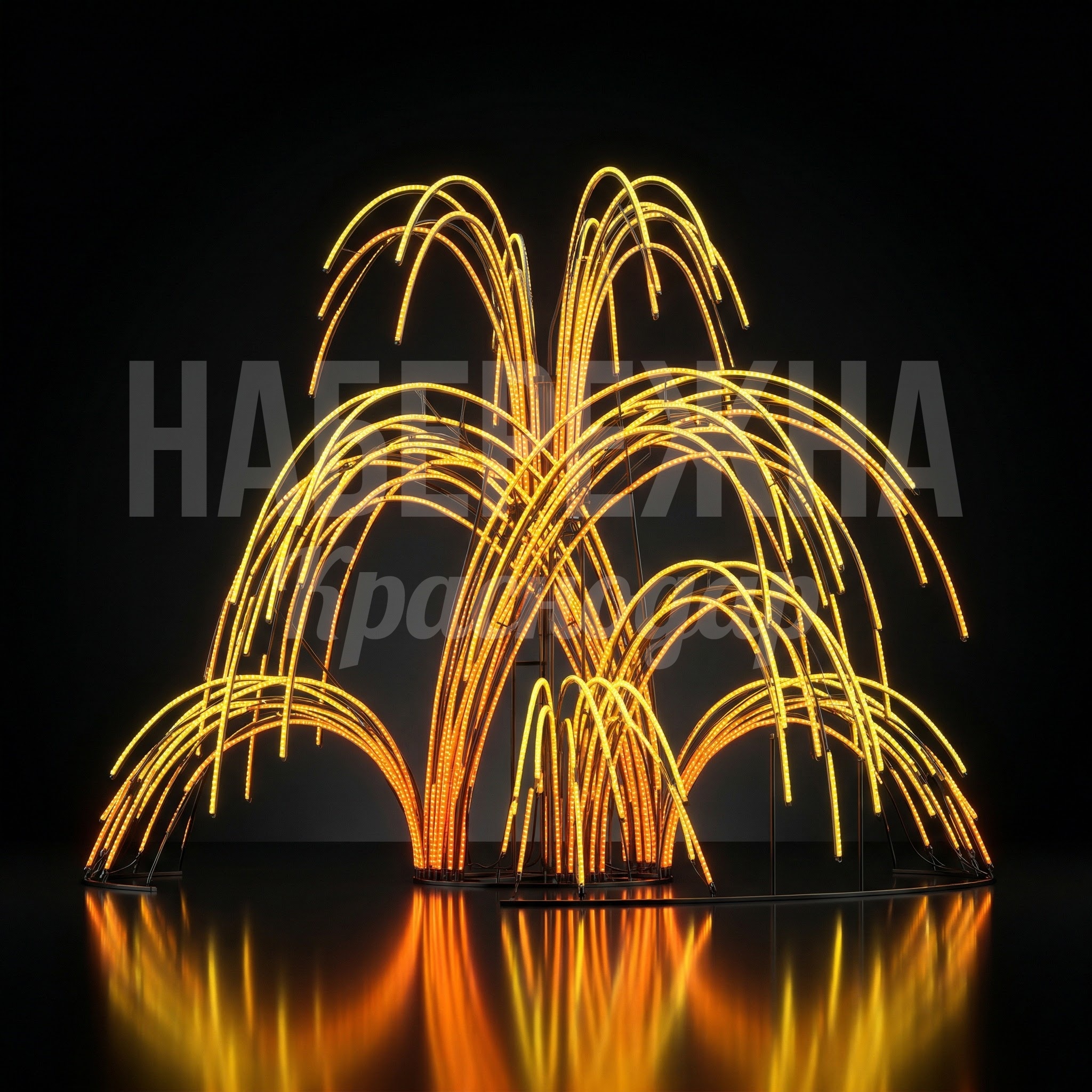 Световой фонтан Devdibtu