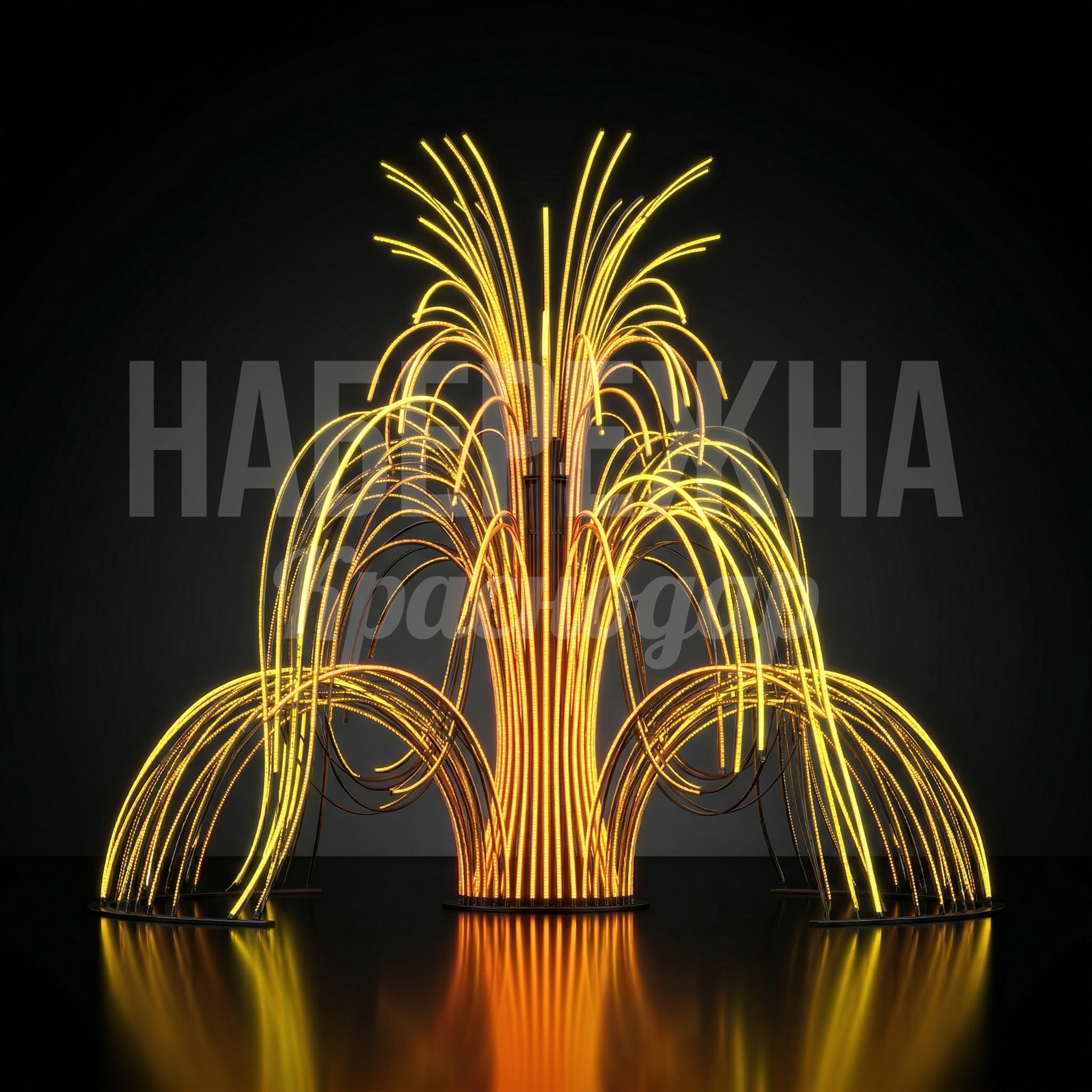 Световой фонтан Untu