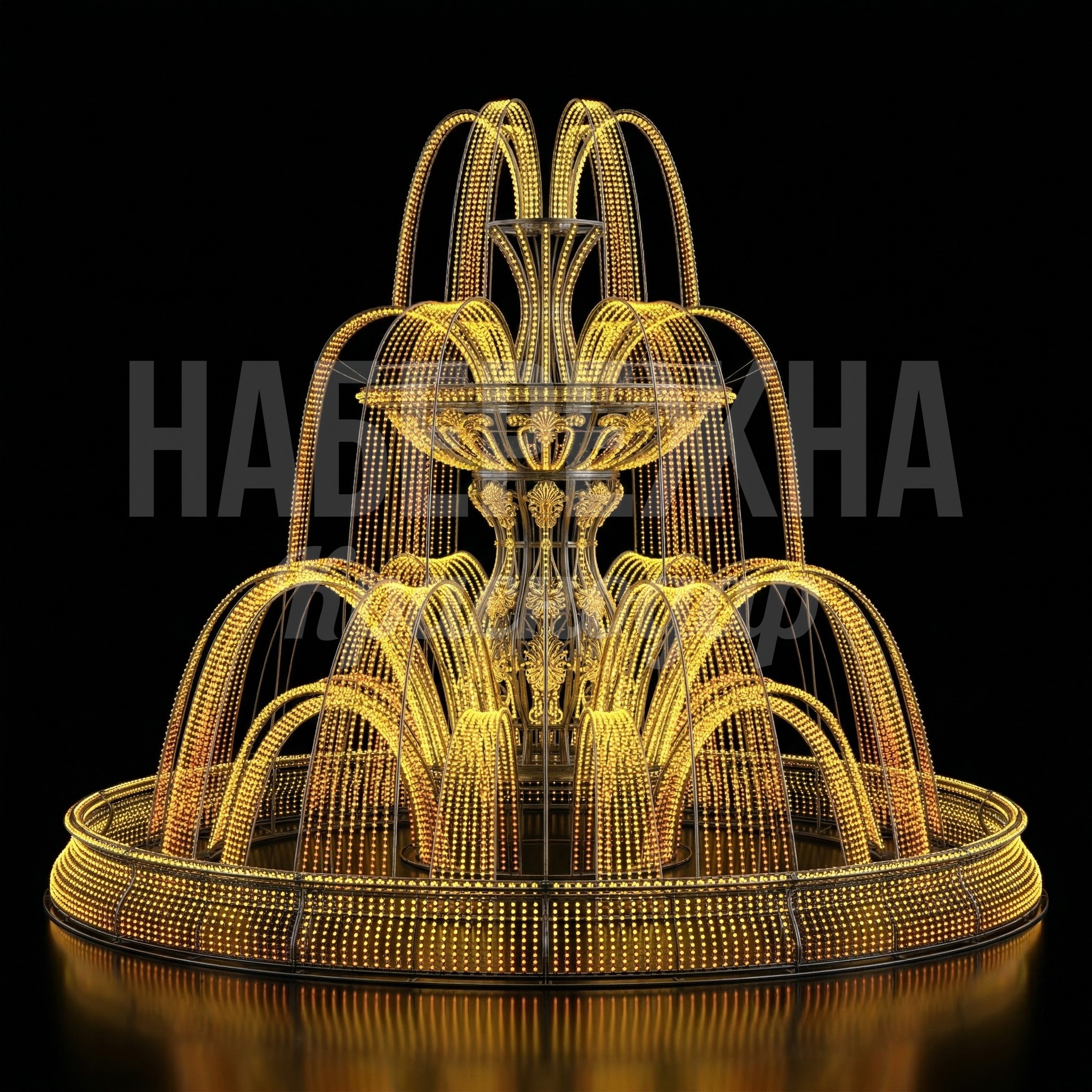 Световой фонтан Hilmup