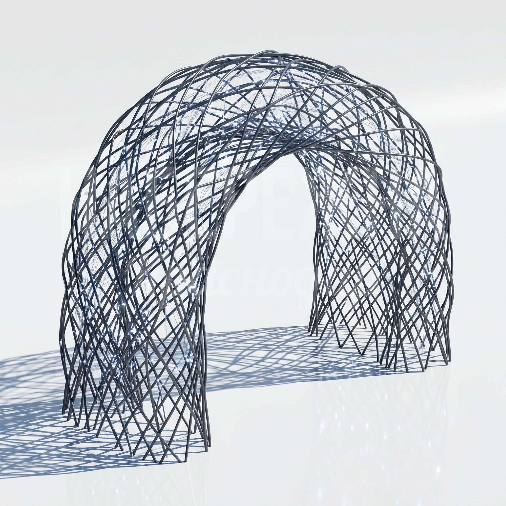 Арт-объект Световые нити