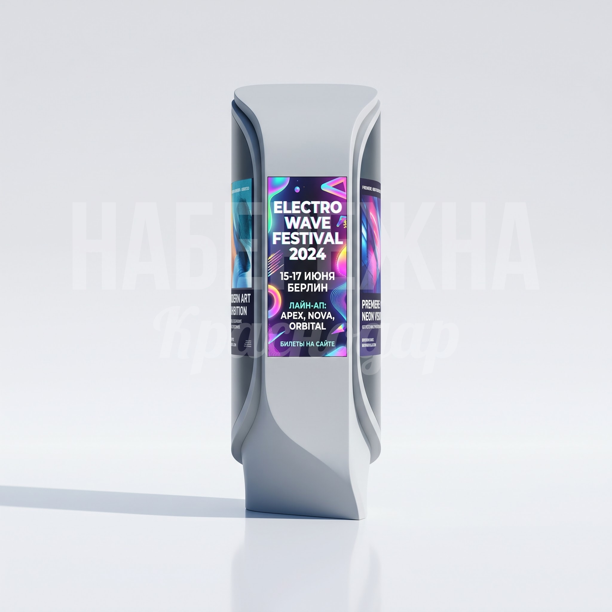 Уличная афишная тумба Natya