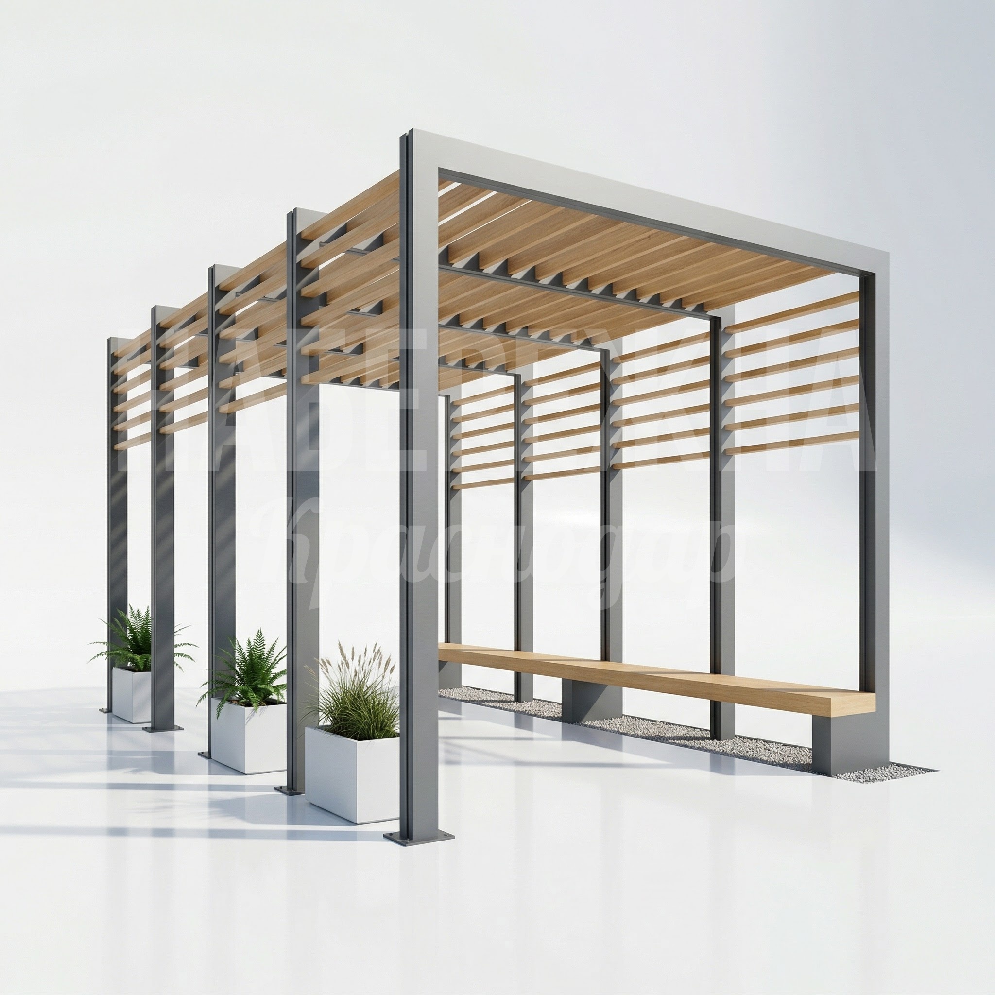 Уличная пергола для зон отдыха Pahve