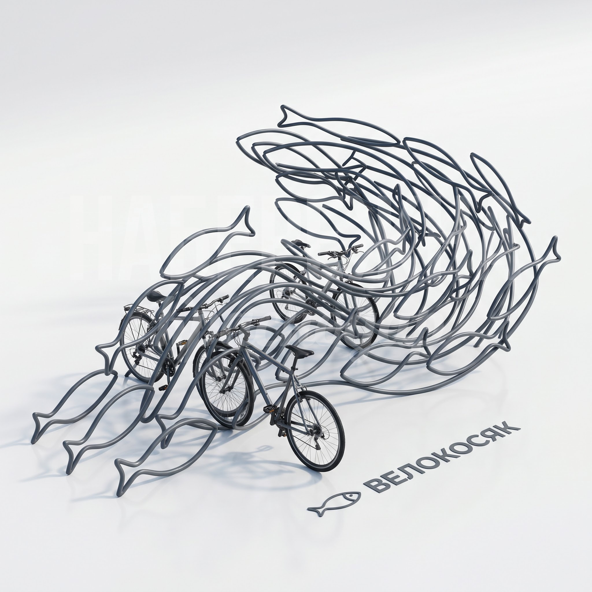 Велопарковка Велокосяк