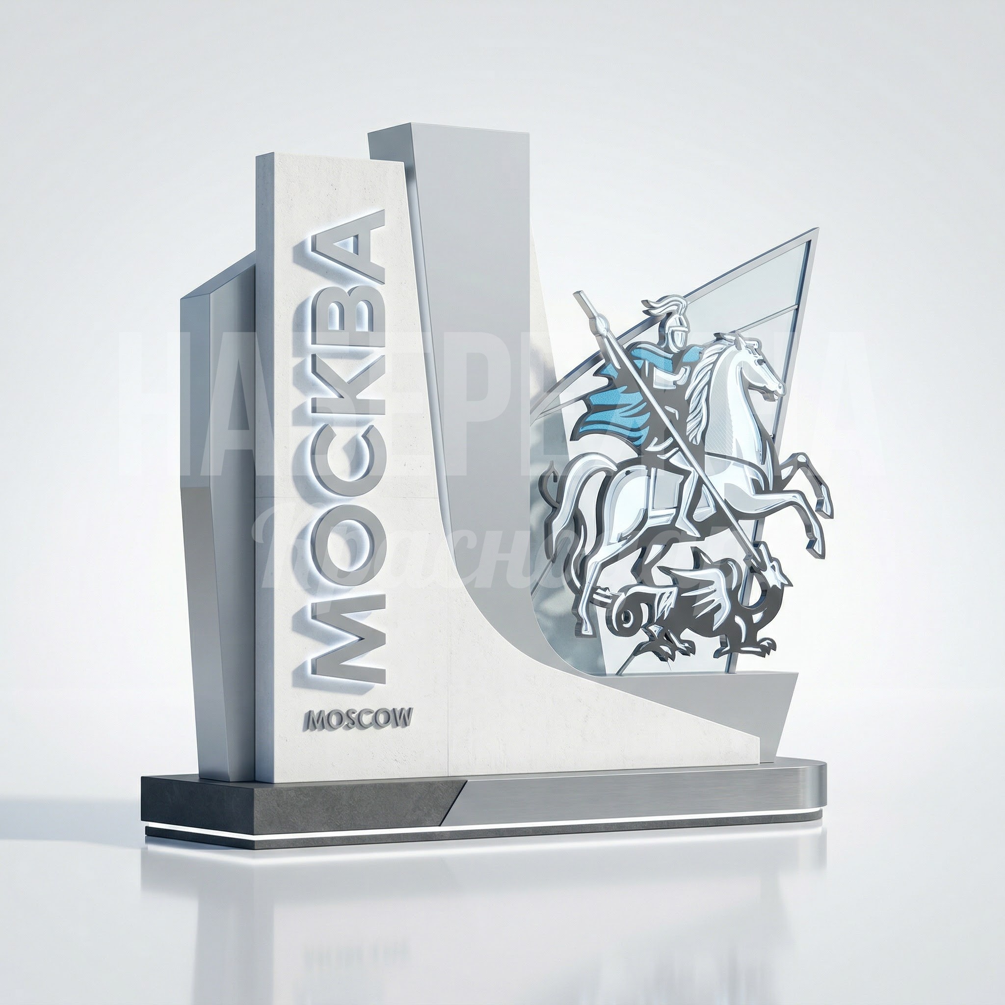 Въездная стела для города Москва