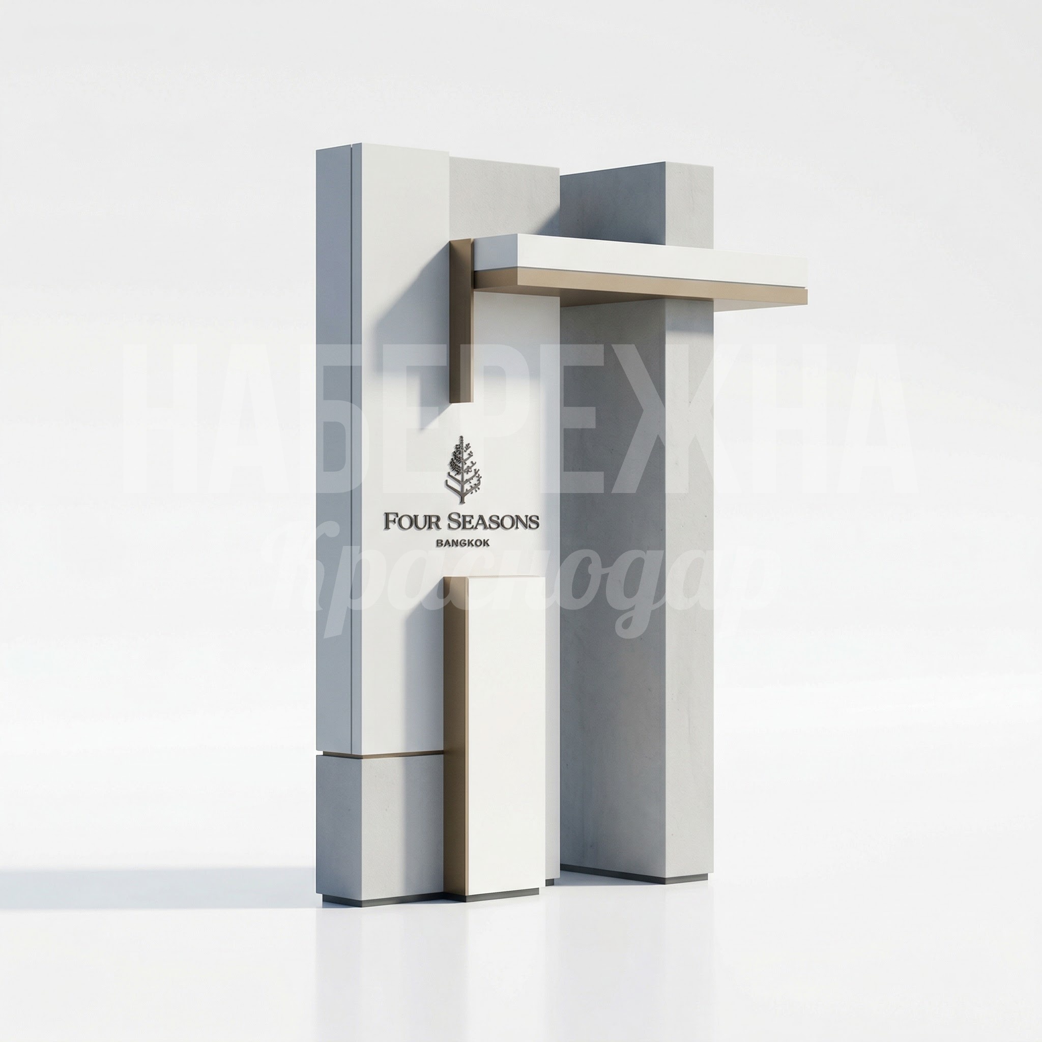 Въездная стела для отеля Four Season Bangkok