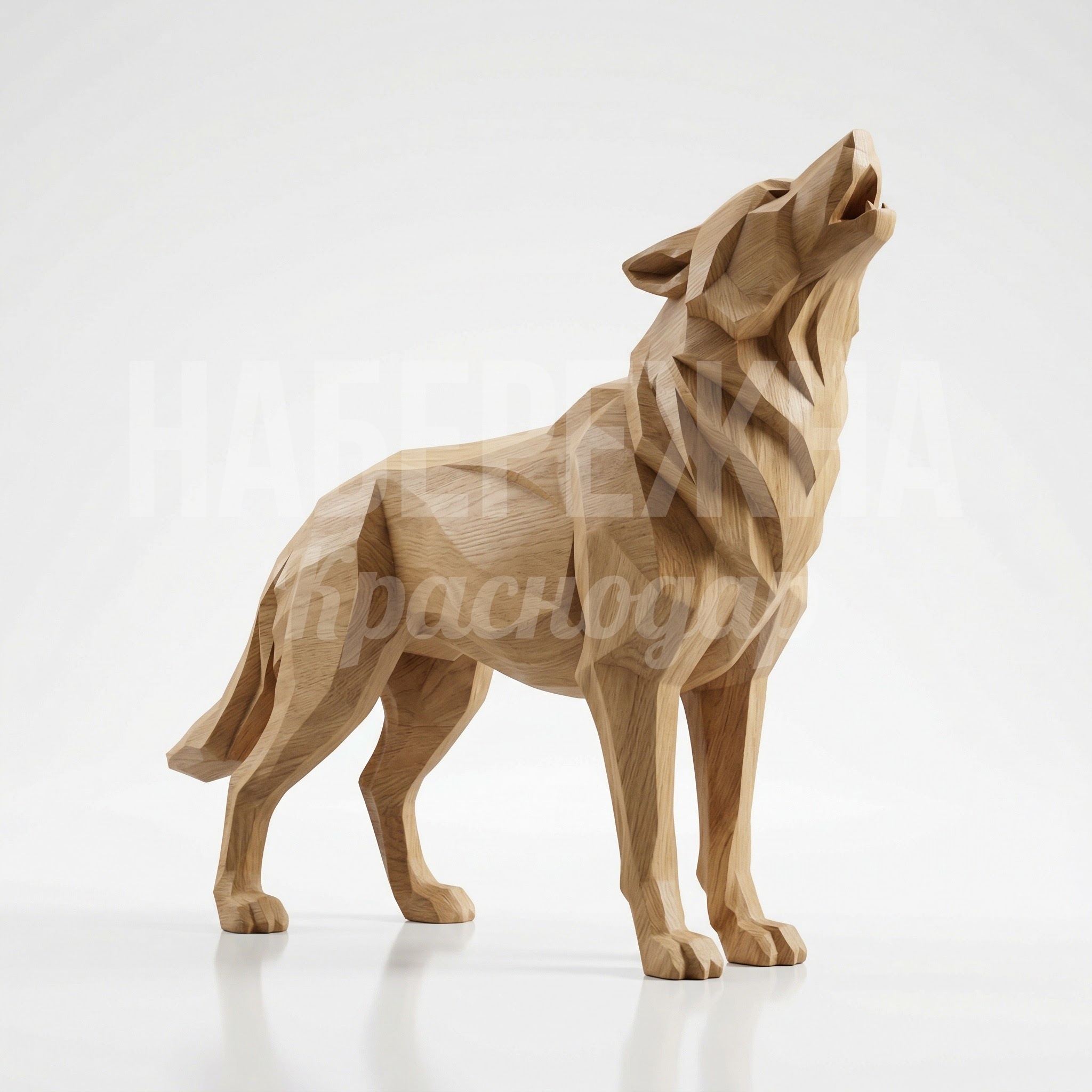 Волк из дерева Göemsu