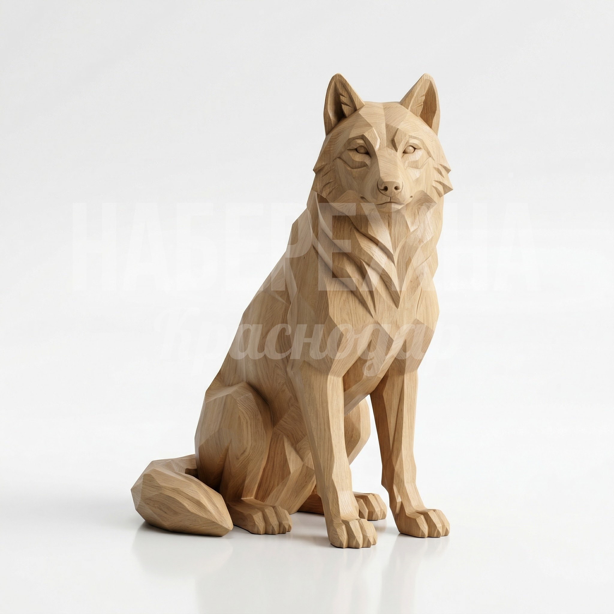 Волк сидящий Nuitye