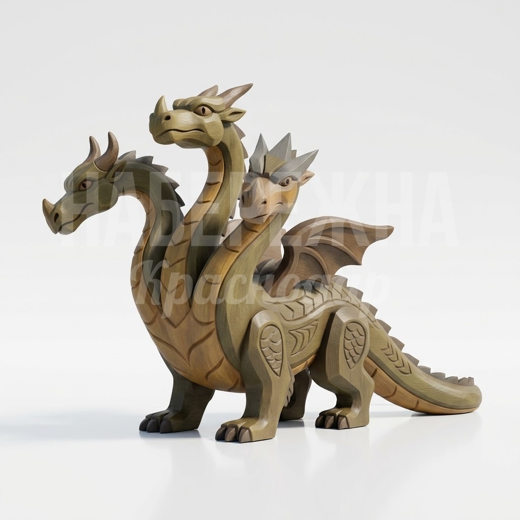 Змей Горыныч трёхголовый